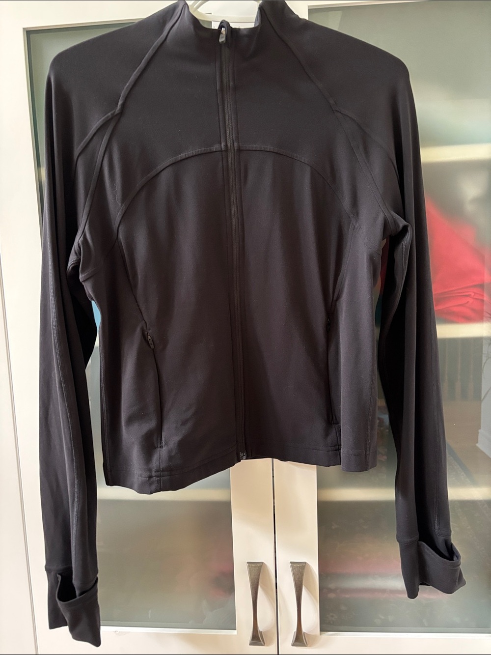Lululemon Define Jacket Crop Nulu Black SZ 10 LIKE NEW 🖤🖤🖤